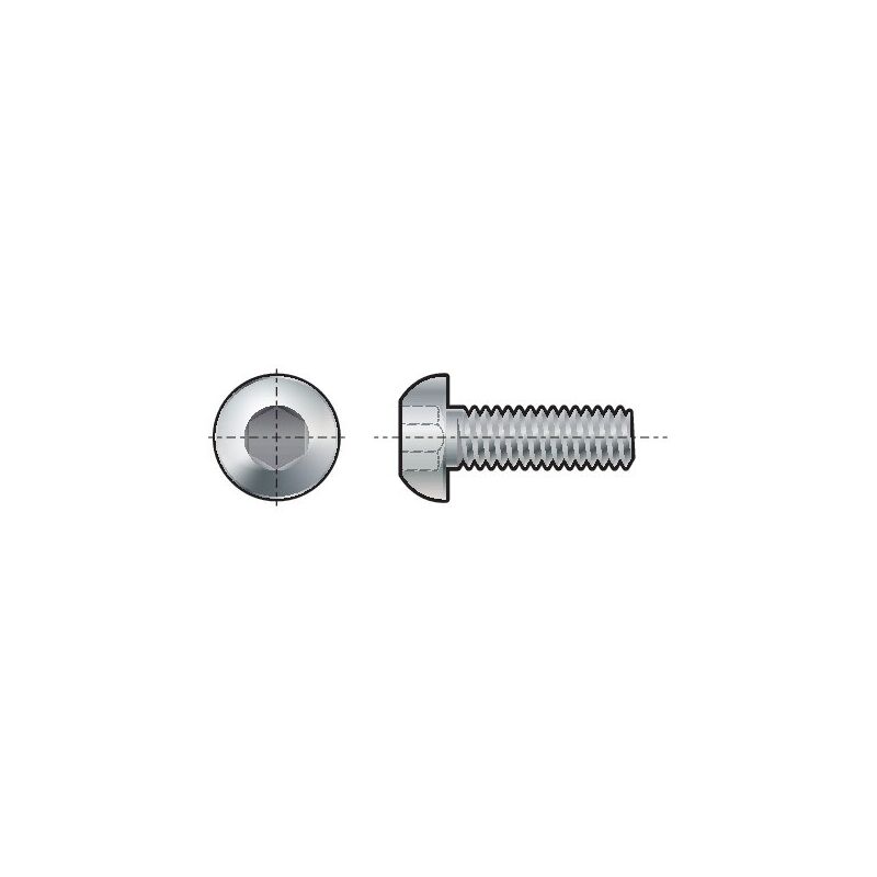Captive Screw 4-40X7//8 Pack of 10 5//16