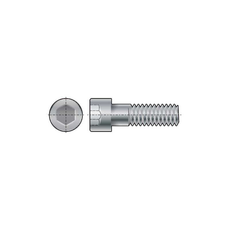Qualfast - M5X20 Socket Head Cap Screw A4 (GR-70)- you get 25