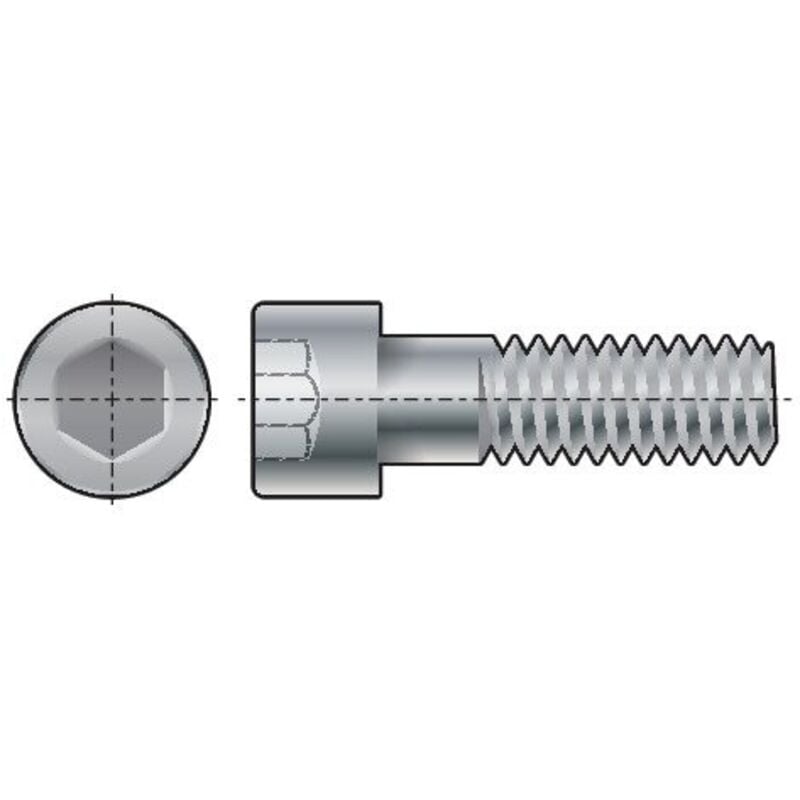 Qualfast - 7/16 unc x 1.1/2 Socket Head Cap Screw 1936SER (GR-12.9)- you get 5