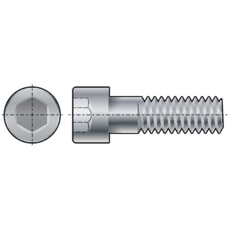 Qualfast - 5/16 unf x 1.3/4 Socket Head Cap Screw 1936SER (GR-12.9)- you get 5
