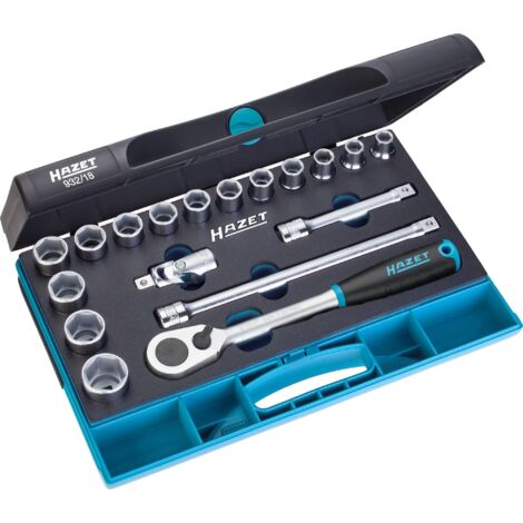 Socket Set 1/2 "18 Pezzi 932/18 Hazet