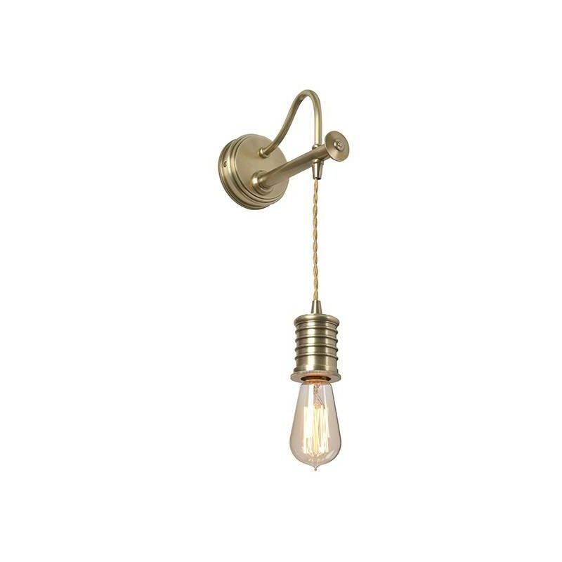 Elstead Lighting - Elstead Douille - 1 Light Indoor Wall Light Antique Brass, E27