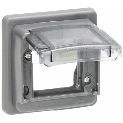 Socle adaptateur Hypra IP55 pour mécanisme Mosaic 2 modules - LEGRAND