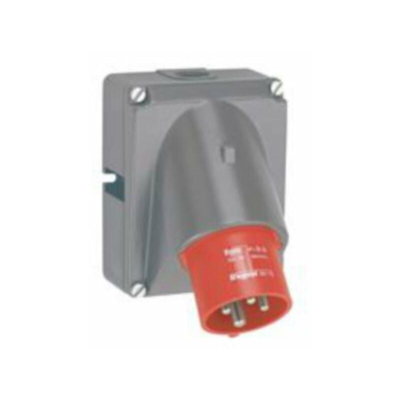 Legrand - Fiche inclinée Hypra IP44 16A - 380V à 415V - 3P+T - plastique