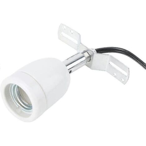 Socle de lampe chauffante, douille de lampe chauffante, support de lampe chauffante pour lampe chauffante pour animaux