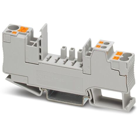 Socle de montage Phoenix Contact CB 1/6-2/4 PT-BE, pour Série CB ( Prix pour 1 )