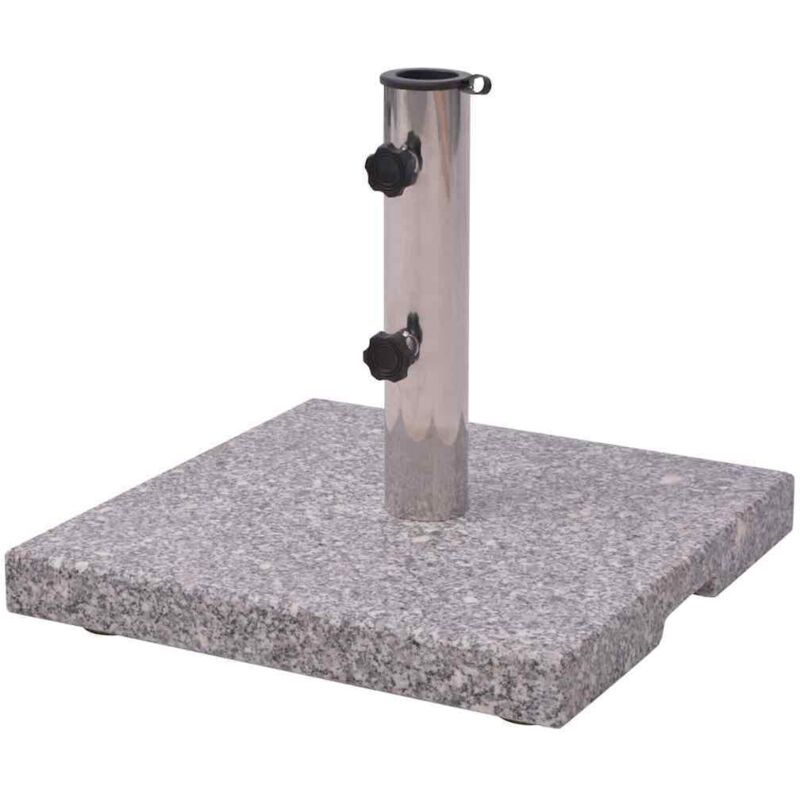Socle de parasol en granite 20 kg Vidaxl