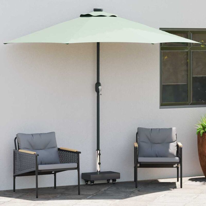 vidaXL Sonnenschirmständer 25 kg Schwarz Granit Rechteckig
