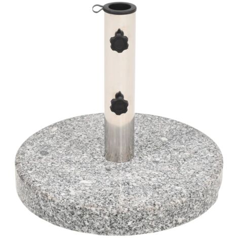 vidaXL Socle de Parasol Granite Base de Parasol Support Parasol Multi Modèle