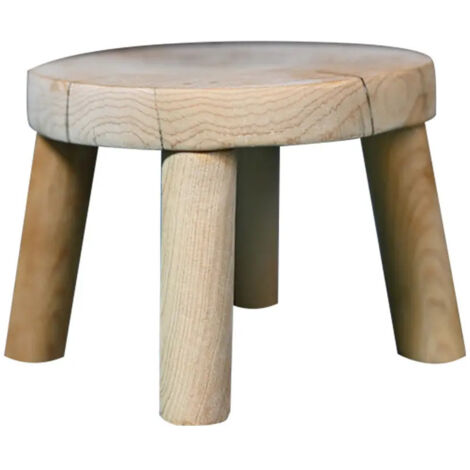 Socle de pot de fleurs en bois avec base en bois de forme adapte