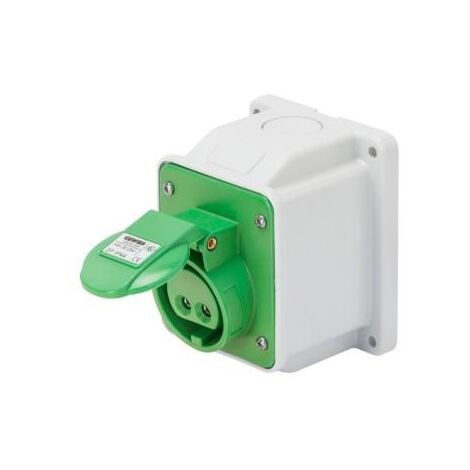 SOCLE DE PR.10°PR.SAI.2P 16A 24/42V 11H GEWISS GW62462