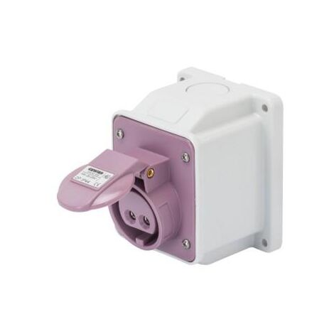 SOCLE DE PR.10°PR.SAI.2P 32A 24V S.R. GEWISS GW62465