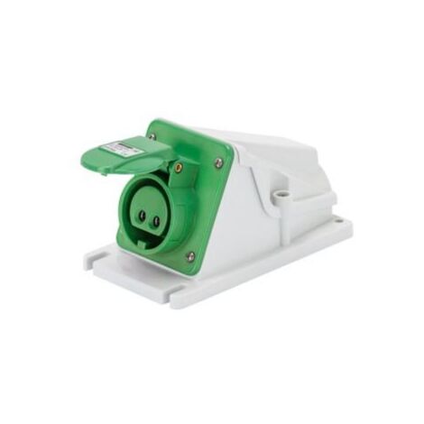 SOCLE DE PR.90°PR.SAI.2P 16A 24/42V 11H GEWISS GW62544