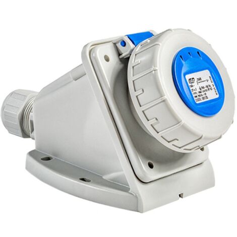 Socle de prise femelle Schuko 2P+T 16A étanche IP67
