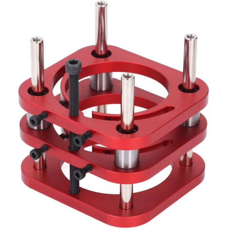 Socle de table de défonceuse en alliage d'aluminium, hauteur de levage maximale de 51 mm, réglable manuellement
