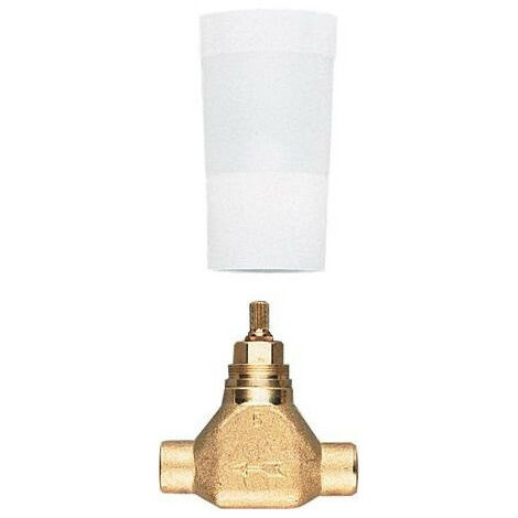 Socle de valve Grohe UP pré-assemblé ObT 15mm avec connexion à souder