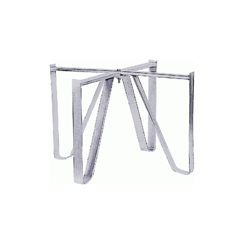 Inferramenta - Socle en acier h 30 cm pour futs alimentaires de 700/1000 lt 94 cm pied support accessoire pour fut de fut