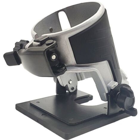 Socle en aluminium pour affleureuse, socle pour rainureuse, accessoire de travail du bois pour affleureuse électrique, compatible avec les machines de découpe Makita.