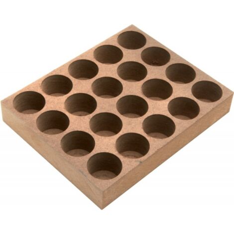 Socle en bois pour ER25 15 trous