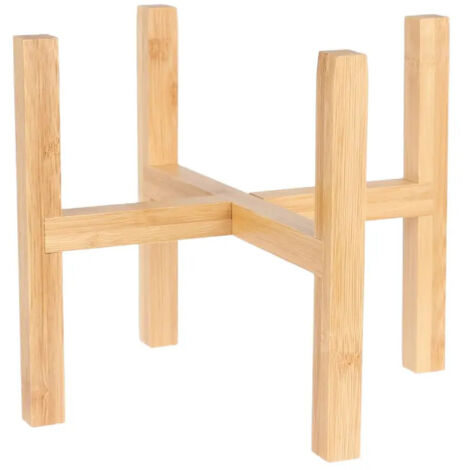 Socle en bois pour pot de fleurs support pour bonsa