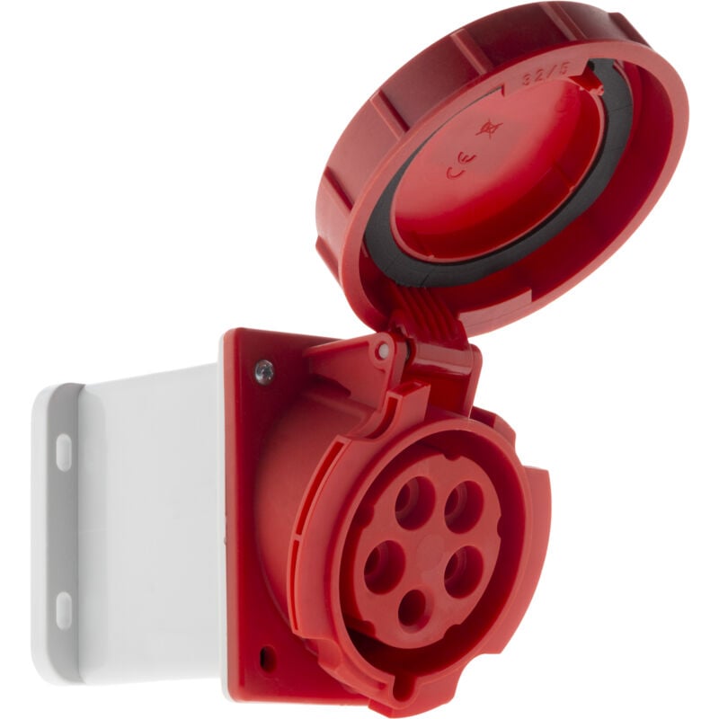 Socle IEC309 3P+N+T 32A Zenitech