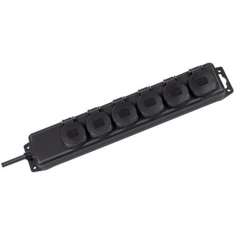 Socle multiprise ip 44 6 prises