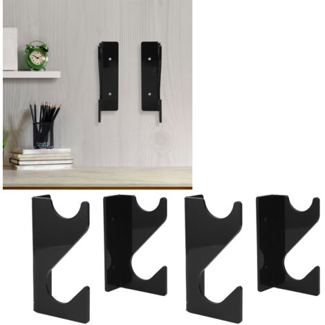 Socle mural acrylique élégant pour sabre laser [Présentation décorative] + Support mural de sabre laser [2 pièces] + Design moderne [Économie d'espace, durable]