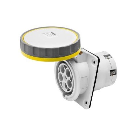 SOCLE PC 10° HP IP67 3P+T 63A 110V 4H GEWISS GW63247H