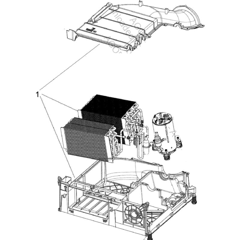 Whirlpool - Socle pompe à chaleur