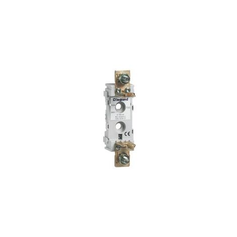 Socle pour cartouche à couteau taille 000 et taille 00 1 Pôle sans mini-rupteur 160A LEGRAND 019944