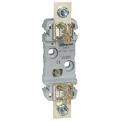 Socle pour cartouche à couteau taille 2 1 Pôle sans mini-rupteur 400A LEGRAND 019950