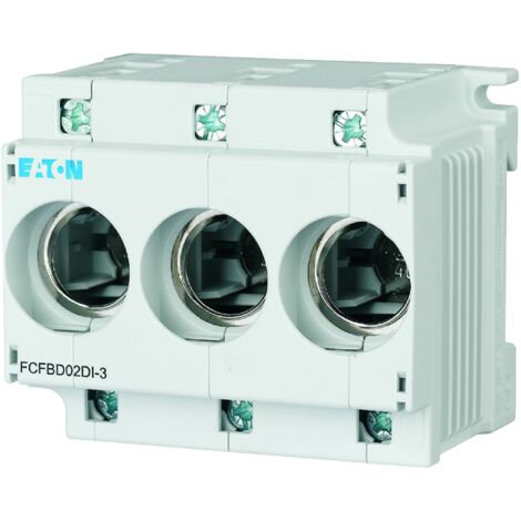 Socle pour fusibles à vis 63A 400 V D02/E18 36mm EATON FCFBD02DI-3