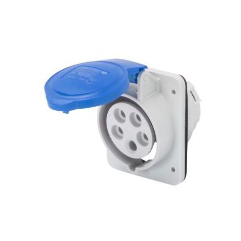 SOCLE PRISE 10° HP IP44 3P+T 32A 230V 9H GEWISS GW62217H