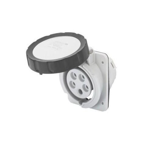 SOCLE PRISE 10° HP IP67 3P+N+T 32A 690V GEWISS GW62854H