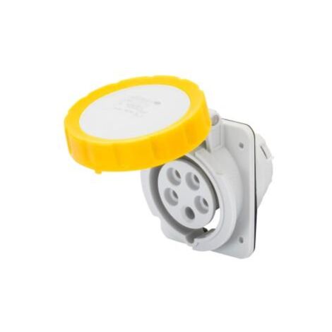 SOCLE PRISE 10° HP IP67 3P+T 16A 110V 4H GEWISS GW62225H