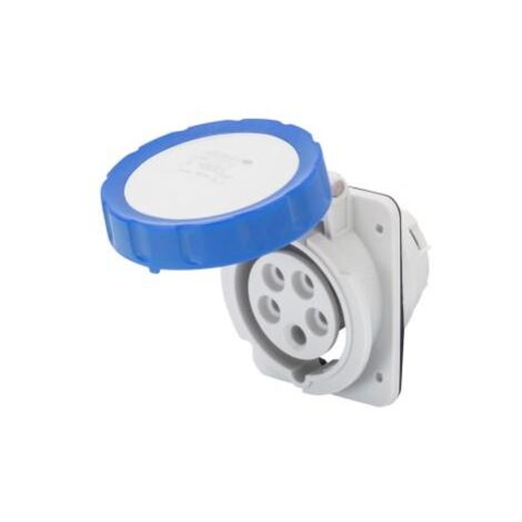 SOCLE PRISE 10° HP IP67 3P+T 32A 230V 9H GEWISS GW62239H