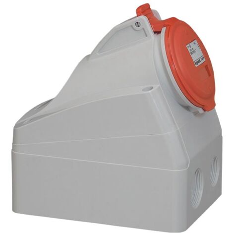 Socle saillie P17 2P+T 32A 380/415V IP44 LEGRAND 555257