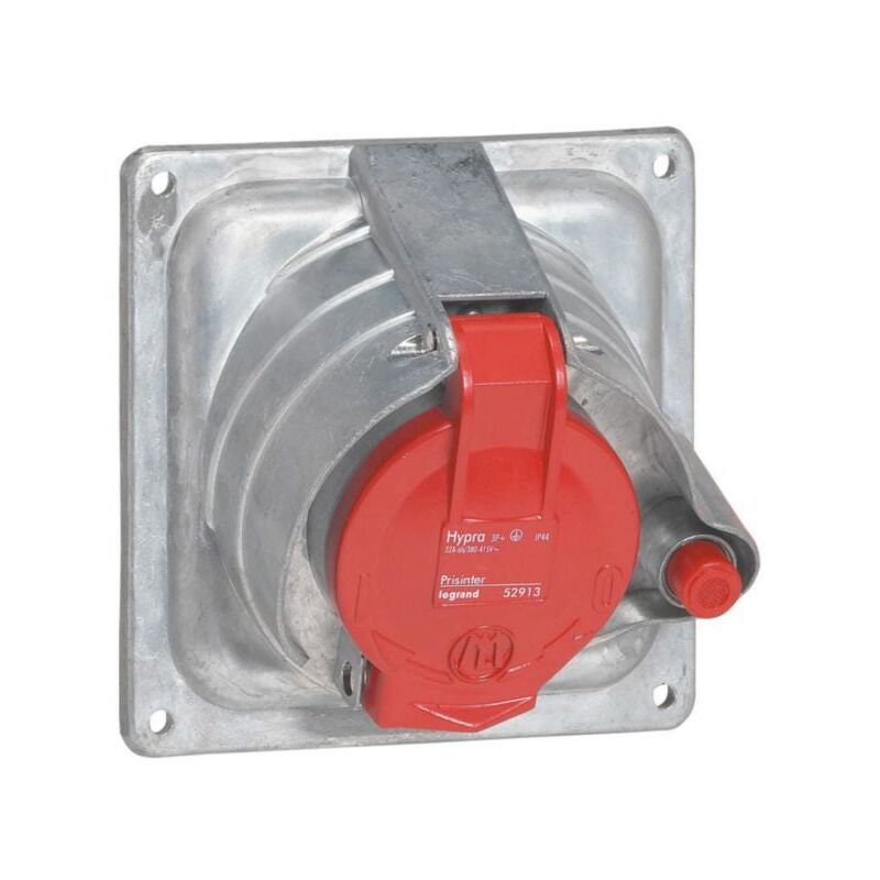 Prisinter fixe Hypra IP44/55 32A - 380V à 415V - 3P+N+T - métal Legrand