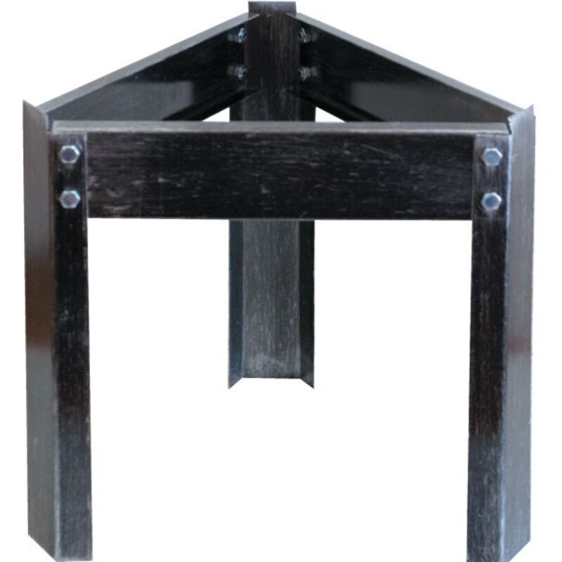 Tuttacasa - Socle tripode pour fûts d'huile en acier peint - Salon