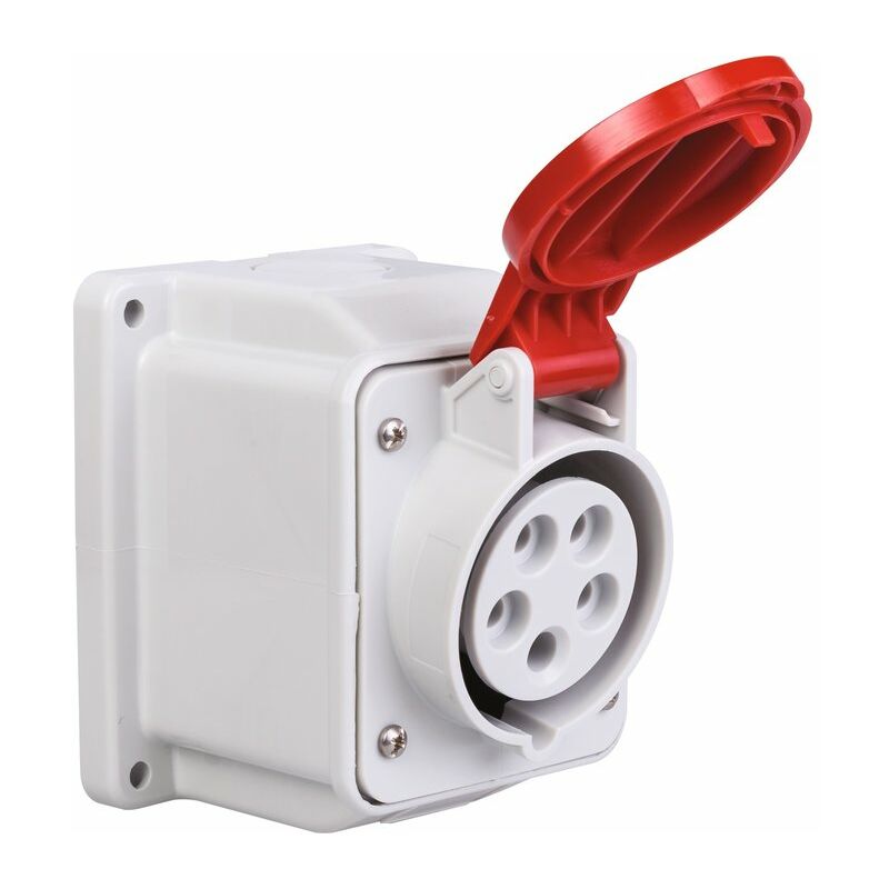 Gewiss - Socle de prise en saillie à 10° protégée 16 a - 400 v