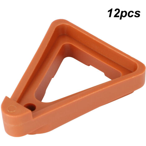 Socles Rétractables pour Pots de Fleurs 12 Pièces, PP, Réglable 6-12 Inch, Capacité 500 lbs, Dimensions 75.52.3cm
