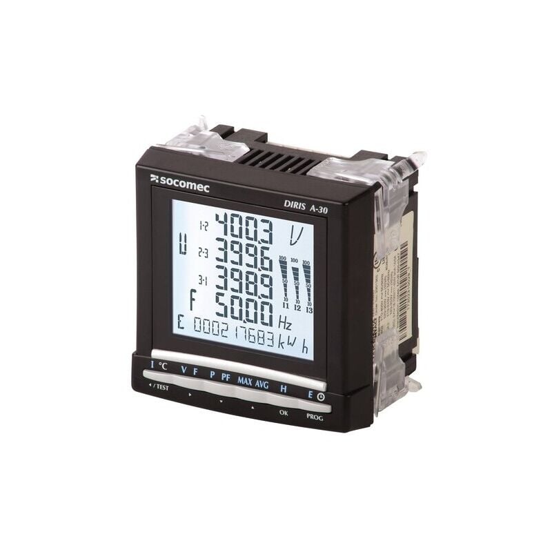 48250405 Compteur d'énergie diris A30, mono/triphasé - Socomec