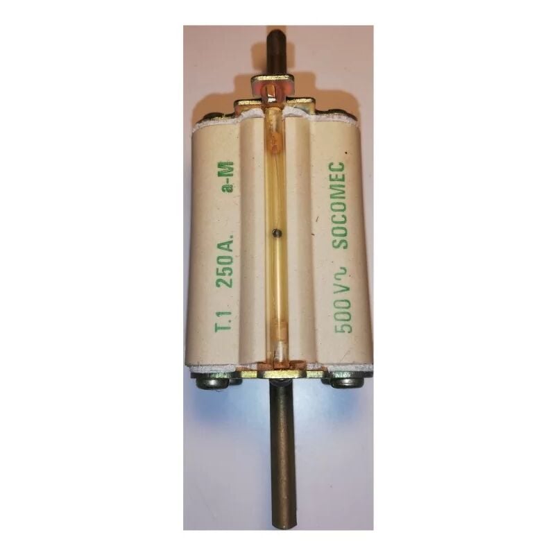 Socomec - Cartouche à couteau - type aM - taille 1 - 250A - 500V