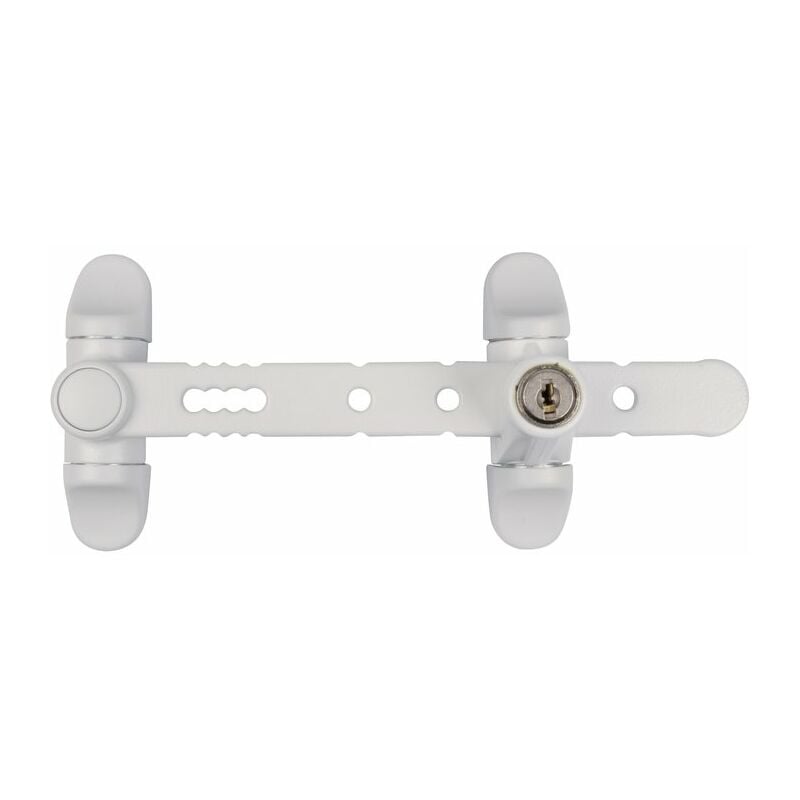 Socona - Entrebâilleur de sécurité à clé s'entrouvrant