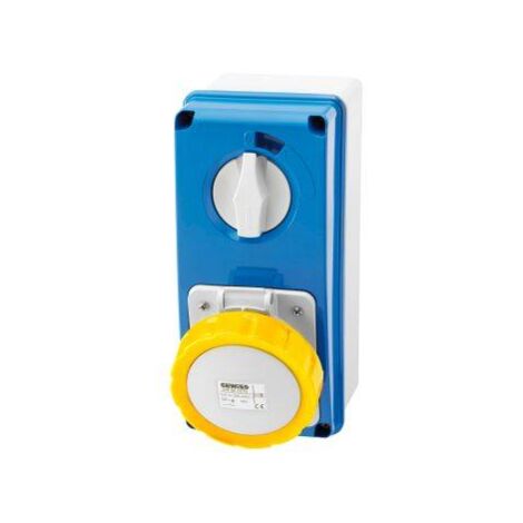 SOC.PR.VR.V.A.F.3P+T 32A 110V4H SBF IP67 GEWISS GW66213N