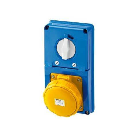 SOC.PR.VR.V.S.F.2P+T 63A 110V4H CBF IP67 GEWISS GW66345N