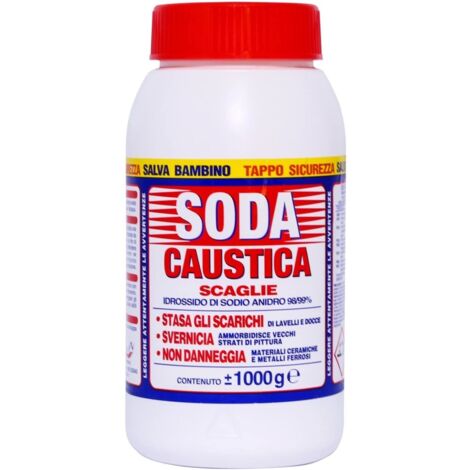 Soda Caustica A Scaglie Kg. 1 Conf.12Pz