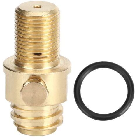 Soda Cylinder Valve CO2 Refill Adapter Converter M18X1.5, Bottles for Tanks