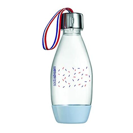 Sodastream bottiglie di vetro bianco Scolapiatti in metallo supporto per bottiglie 
