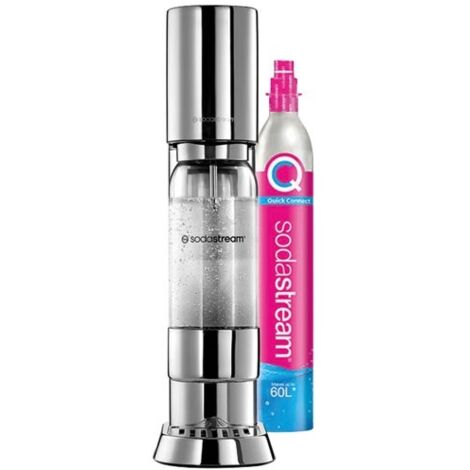 Sodastream ENSO machine à soda acier brossé 1L